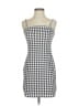 Unbranded Checkered-gingham Black Casual Dress Size S - photo 1
