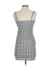 Unbranded Checkered-gingham Black Casual Dress Size S - photo 2