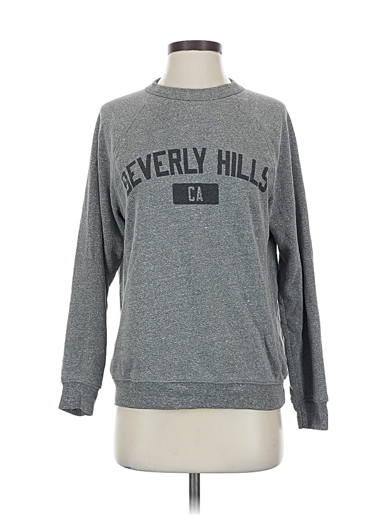 Pre-owned Forever 21 Sweatshirt In Gray