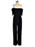 Gal Meets Glam 100% Polyester Solid Black Jumpsuit Size 2 - photo 2
