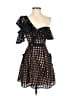 Self-Portrait 100% Polyester Black Cocktail Dress Size 0 - photo 1