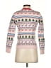 Boden Print Pink Pullover Sweater Size S - photo 2