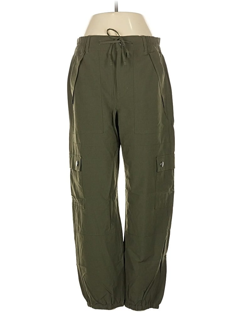 Pre-owned Cabi Cargo Pants In Green
