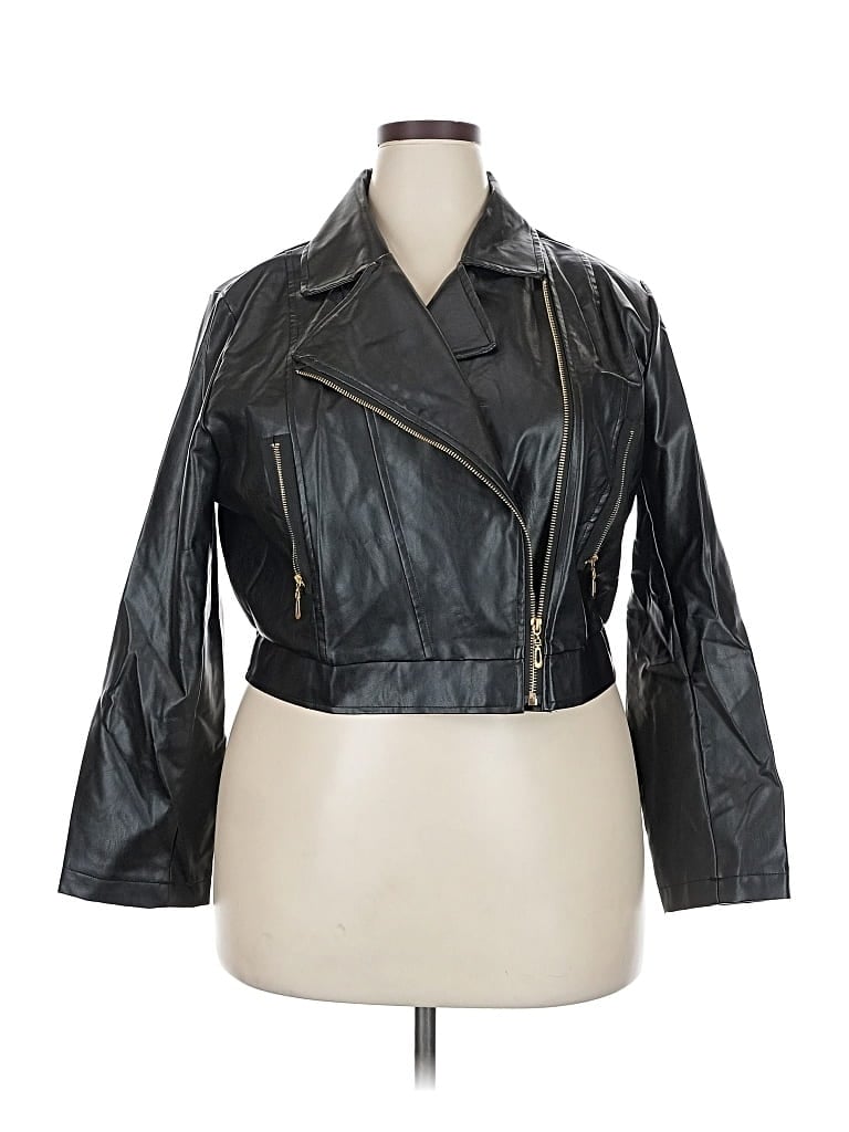 Pre-owned Unbranded Jacket In Black