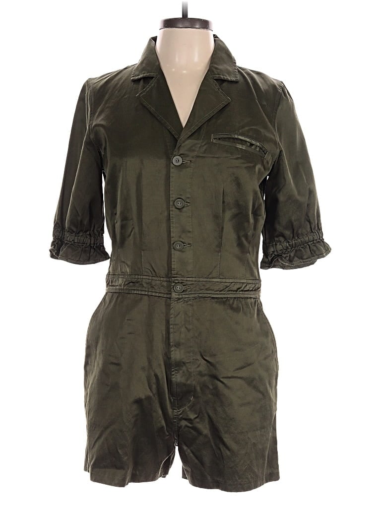 Pre-owned J Brand Romper In Green