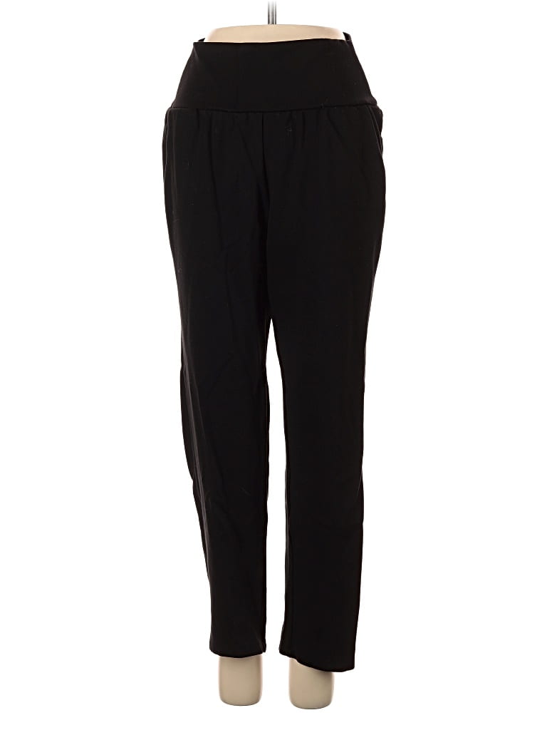 Pre-owned Assorted Brands Track Pants In Black