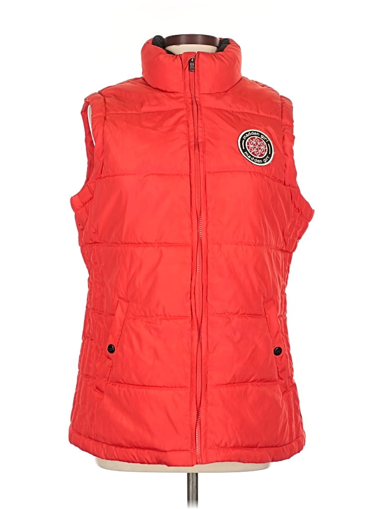 Pre-owned Madden Girl Vest In Red
