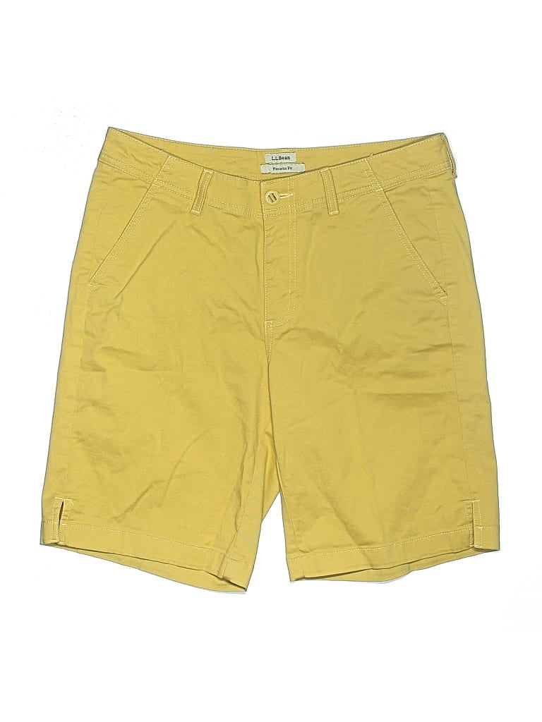 Pre-owned L.l.bean Khaki Shorts In Yellow