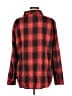 Unbranded Plaid Red Long Sleeve Button-Down Shirt Size L - photo 2