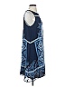 Max Studio 100% Polyester Paisley Blue Casual Dress Size S - photo 4