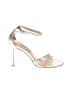 Charles David Metallic Silver Heels Size 8 - photo 1