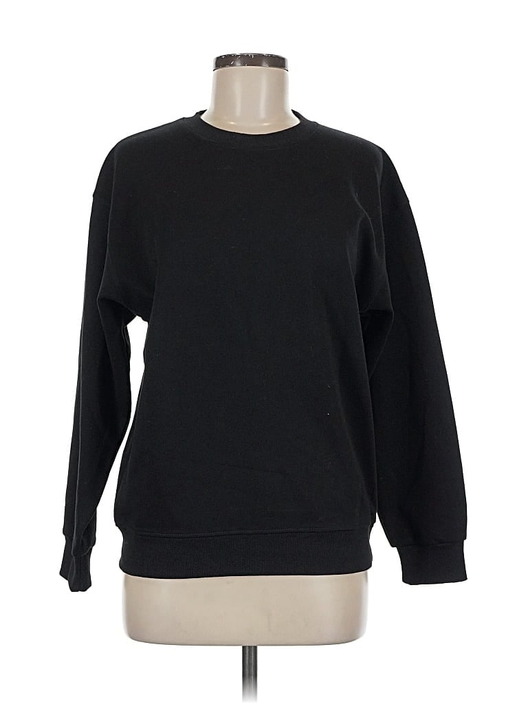 Pre-owned Unbranded Sweatshirt In Black