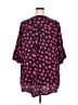 Ellos 100% Rayon Hearts Red 3/4 Sleeve Blouse Size 28 waist - photo 2