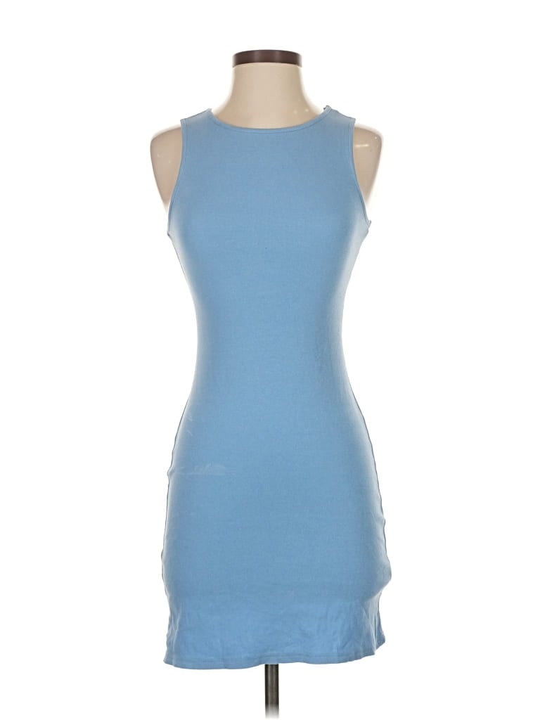 Pre-owned All The Ways Casual Dress In Blue