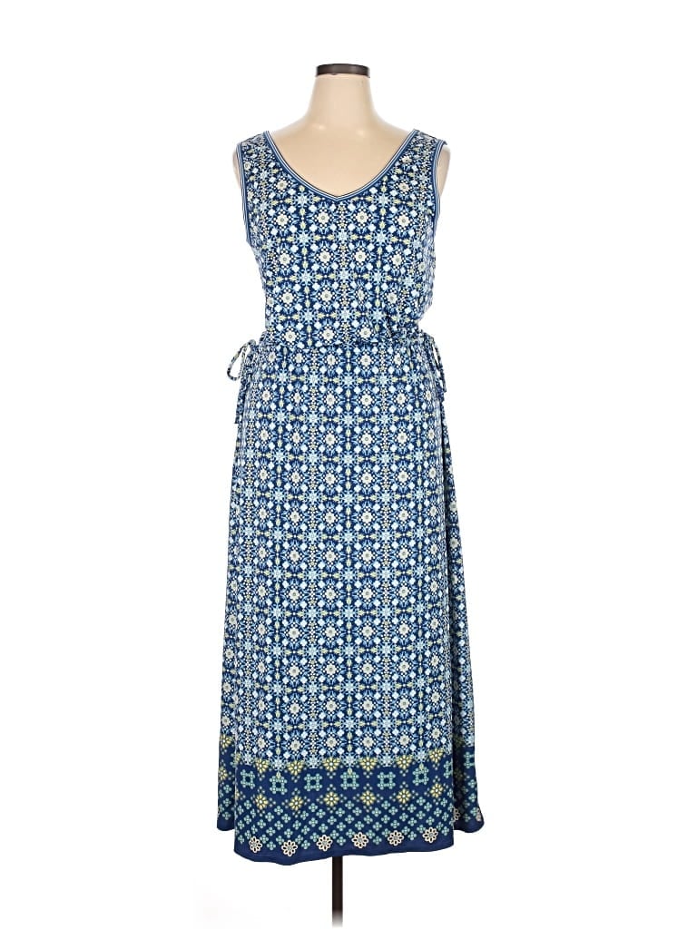 Pre-owned Max Studio Casual Dress In Blue