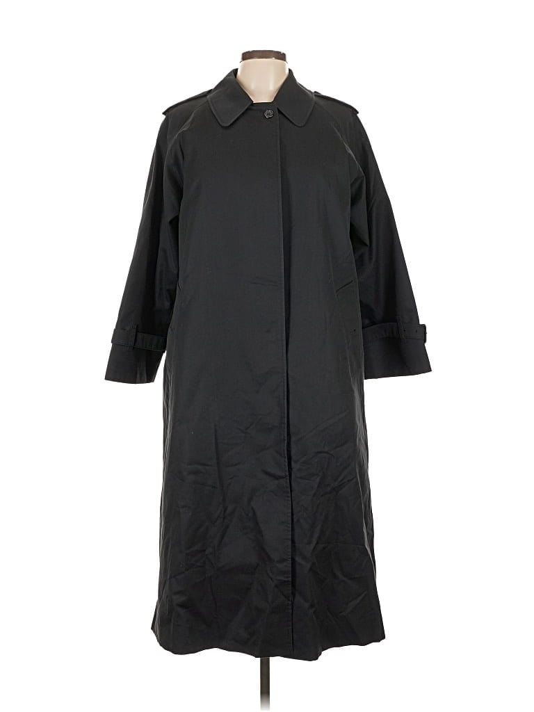 Pre-owned Burberry Raincoat In Black