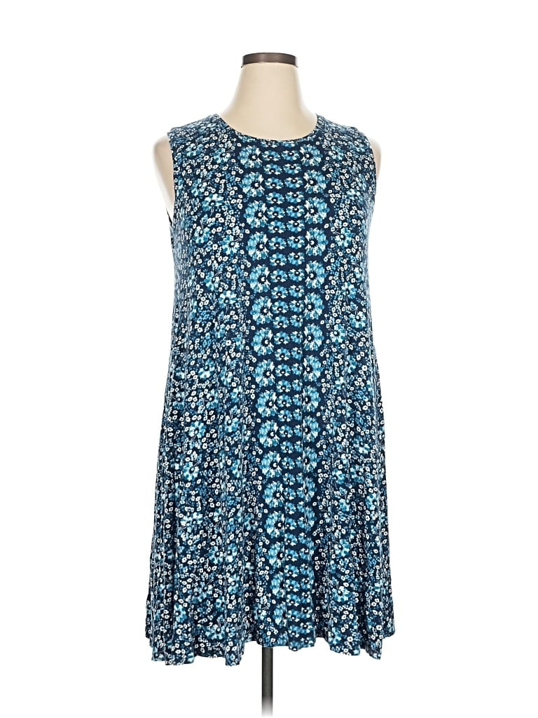 Pre-owned Style & Co Casual Dress In Blue