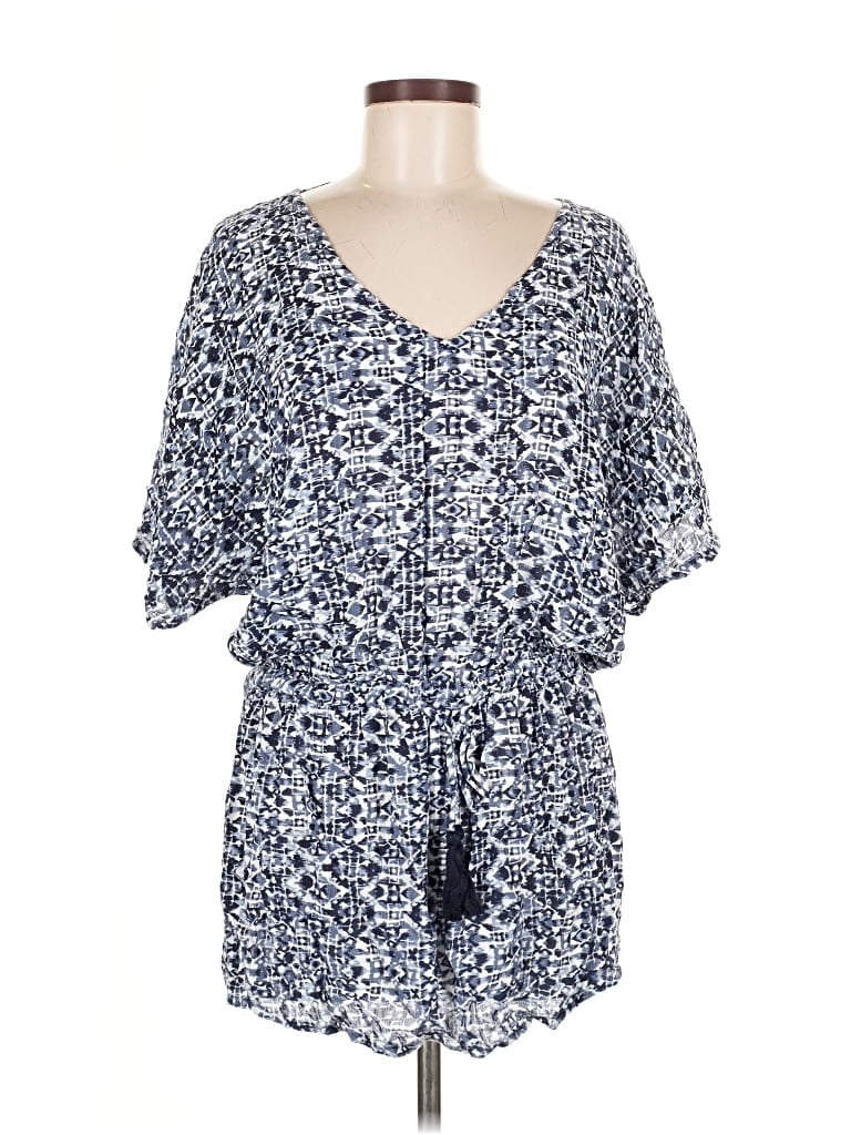 Pre-owned En Creme Short Sleeve T-shirt In Blue