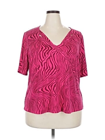 Bold Elements Short Sleeve Blouse (view 1)