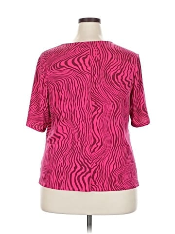 Bold Elements Short Sleeve Blouse (view 2)