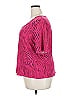 Bold Elements Pink Short Sleeve Blouse Size 2X - photo 5