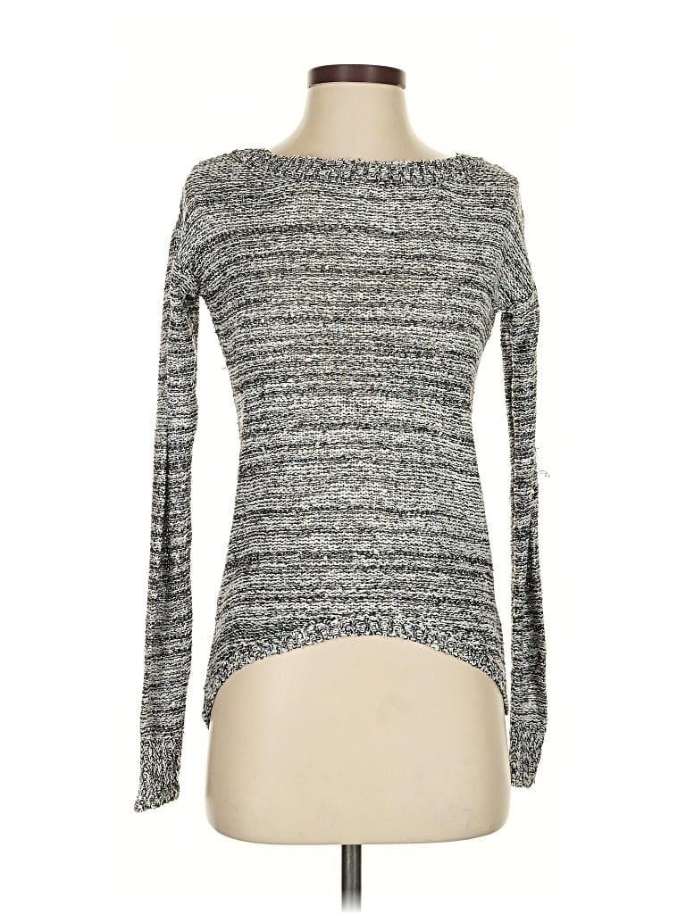 Pre-owned Material Girl Pullover Sweater In Gray