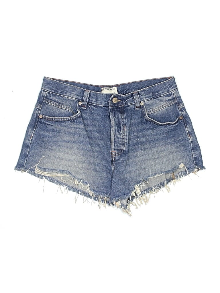 Pre-owned We The Free Denim Shorts In Blue