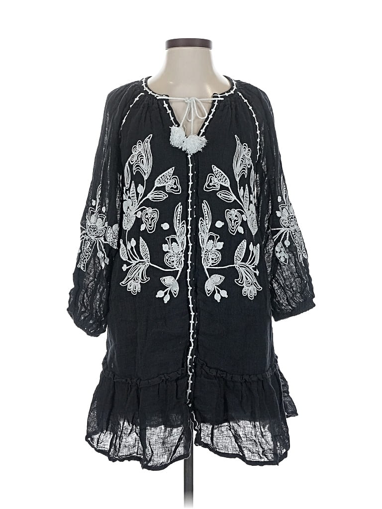 Pre-owned Tommy Bahama Casual Dress In Black