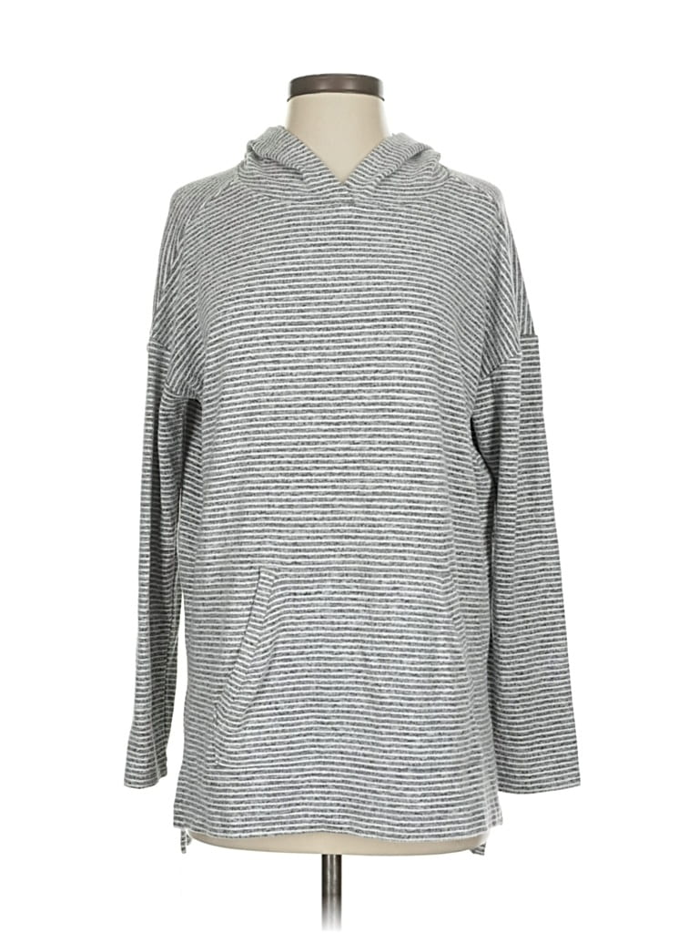 Pre-owned Lou & Grey Pullover Sweater In Gray