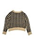 Assorted Brands Houndstooth Gold Pullover Sweater Size 10 - photo 2