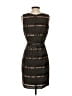Max and Cleo Stripes Black Cocktail Dress Size 2 - photo 2