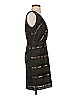 Max and Cleo Stripes Black Cocktail Dress Size 2 - photo 4