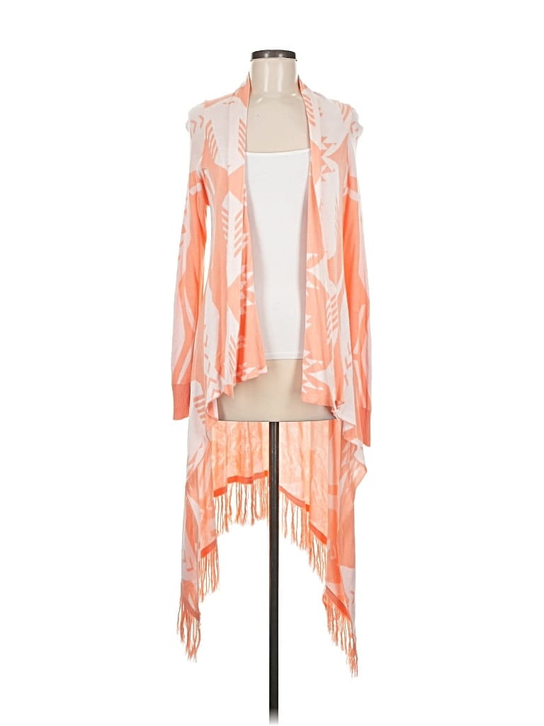 Pre-owned Hot & Delicious Cardigan Sweater In Orange