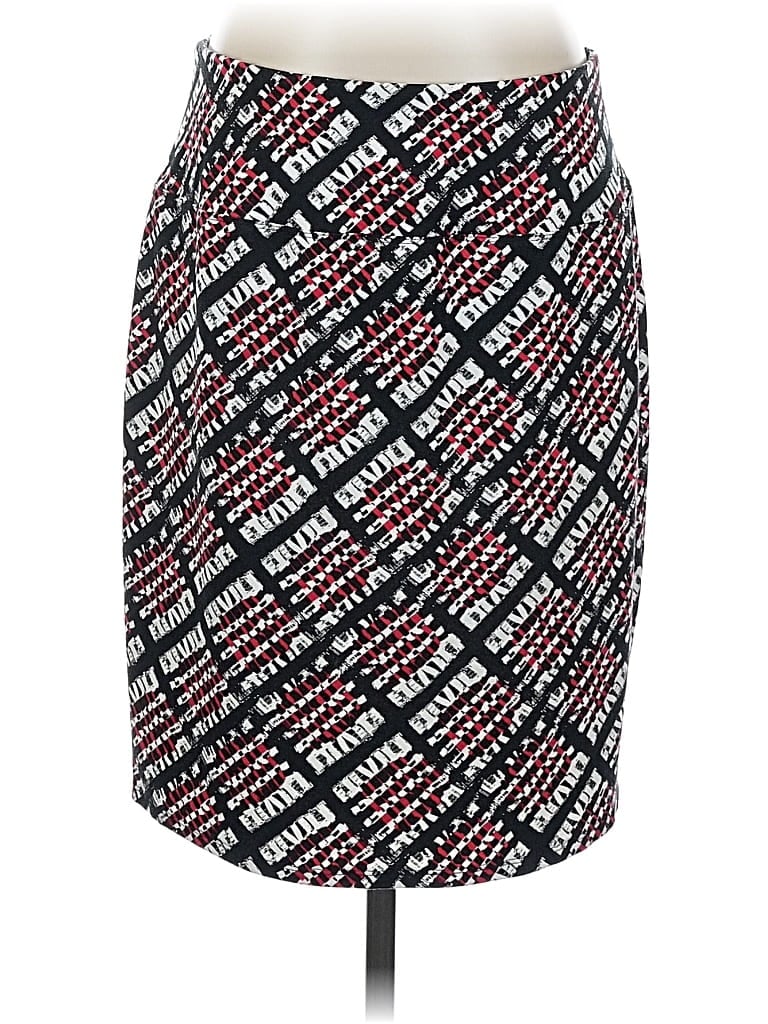 Pre-owned Jjill Casual Skirt In Black