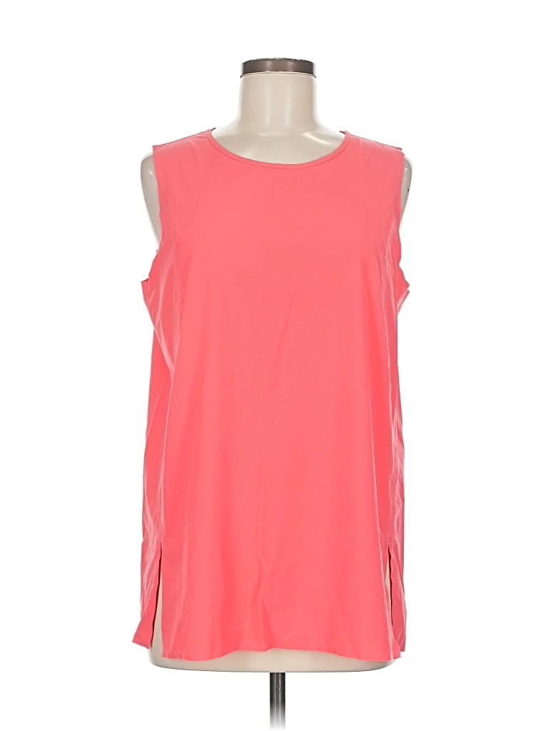 Pre-owned Athleta Sleeveless T-shirt In Pink