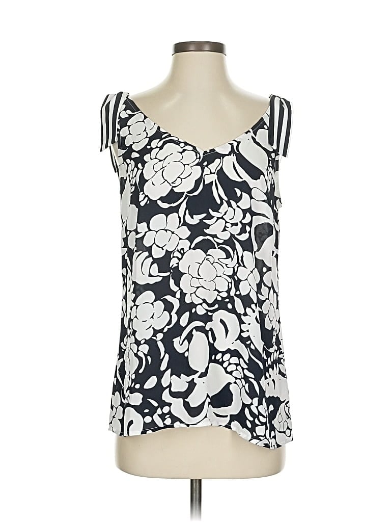 Pre-owned Cabi Sleeveless Blouse In Black