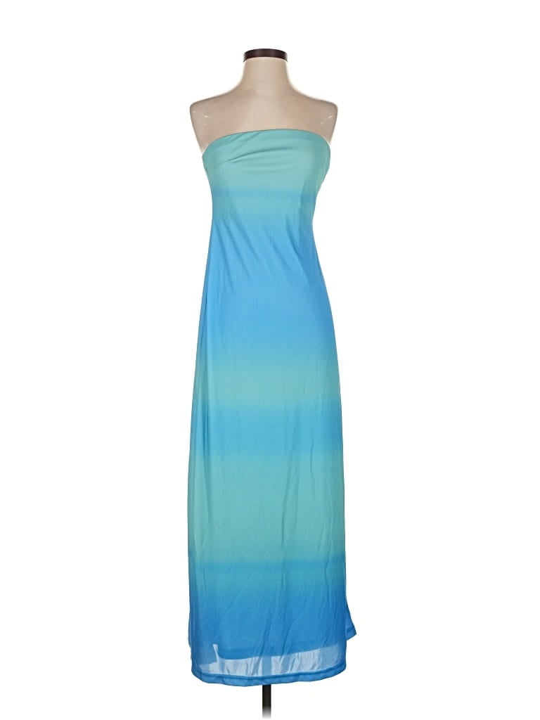 Pre-owned Hello Molly Casual Dress In Blue