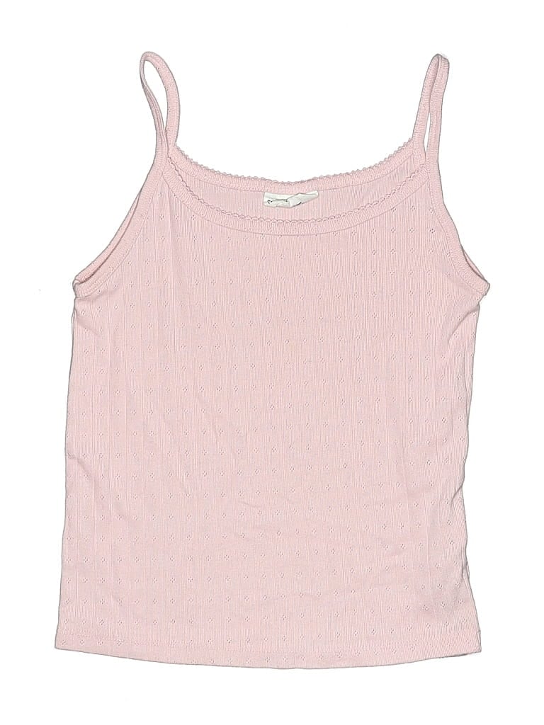 Pre-owned Gap Kids' Tank Top Pink Halter Neckline Tops