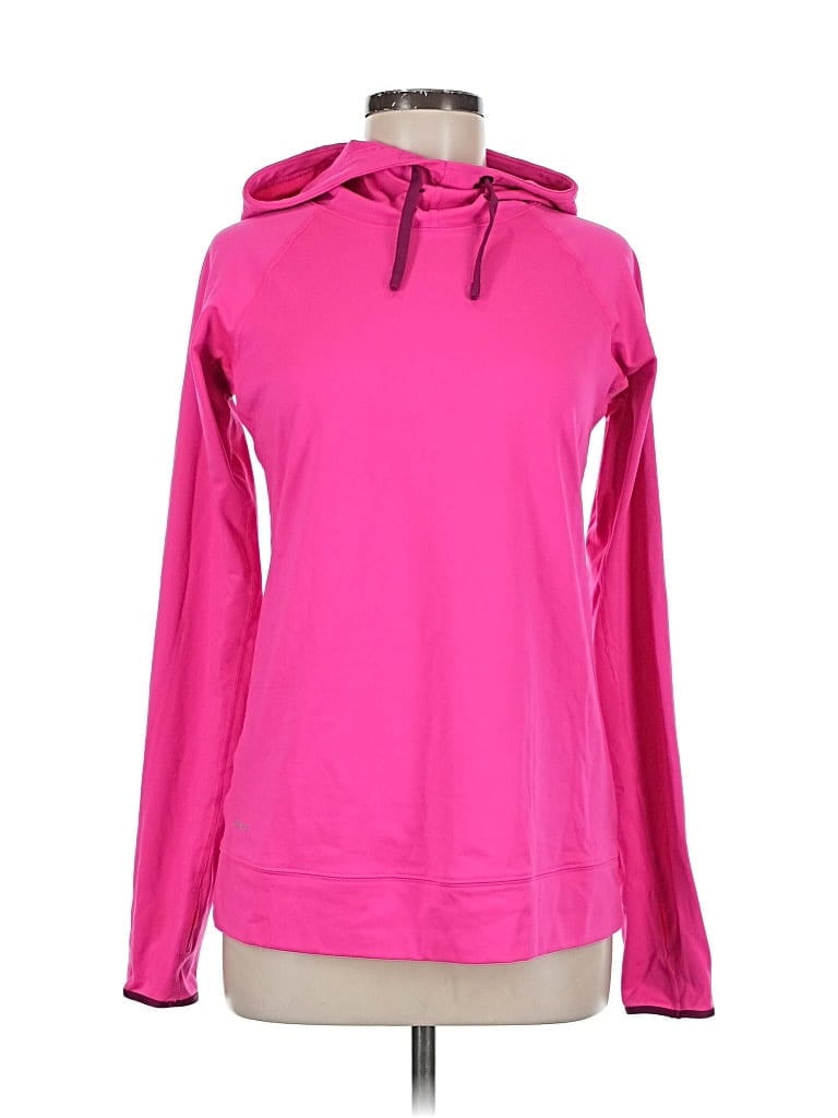 Pre-owned Nike Pullover Hoodie In Pink