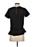 Central Park West Black Short Sleeve Top Size XS - photo 2