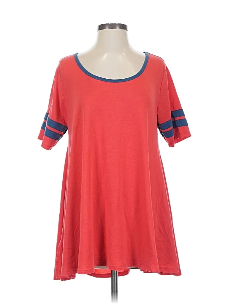 Pre-owned Lularoe Casual Dress In Red