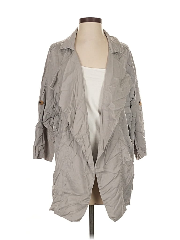 Pre-owned Lulus Jacket In Gray