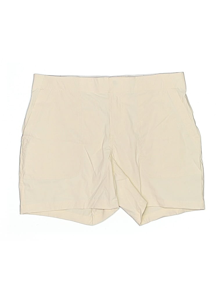 Pre-owned Eddie Bauer Khaki Shorts In White