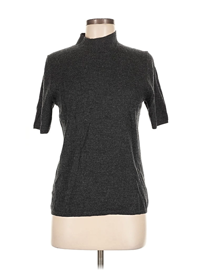 Pre-owned Br Standard Turtleneck Sweater In Gray