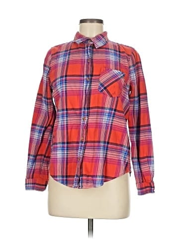I Love H81 Long Sleeve Button-Down Shirt (view 1)
