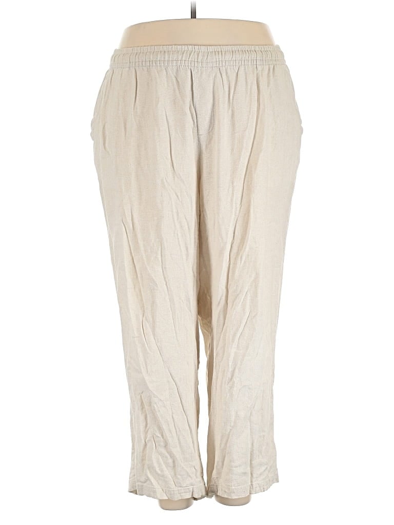 Pre-owned Old Navy Linen Pants In White