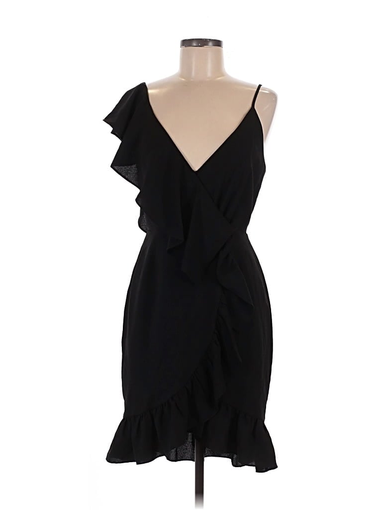 Pre-owned Wayf Cocktail Dress In Black