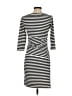 J. McLaughlin Stripes Black Casual Dress Size XS - photo 2