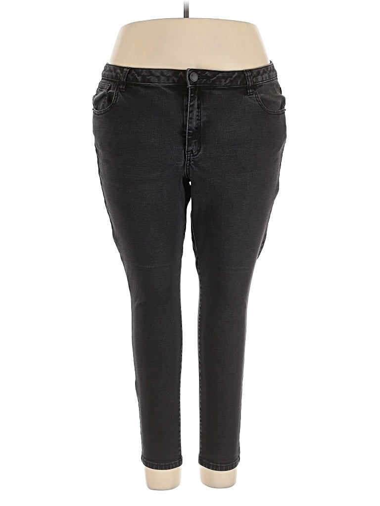 Pre-owned Lane Bryant Jeggings In Black