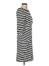 J. McLaughlin Stripes Black Casual Dress Size XS - photo 4